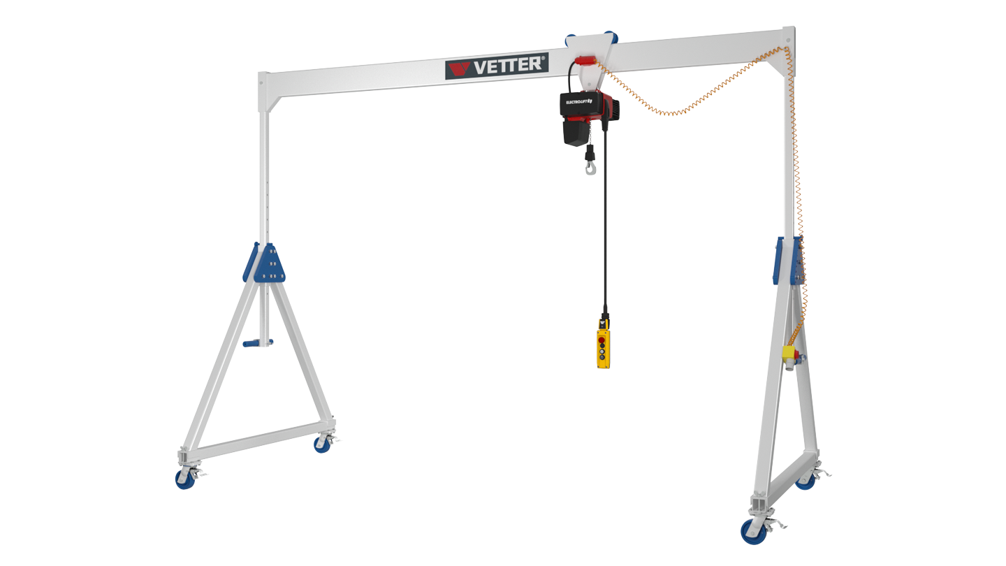 Cần cẩu giàn di động làm bằng nhôm VP-AL
